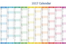 17 Calendar
